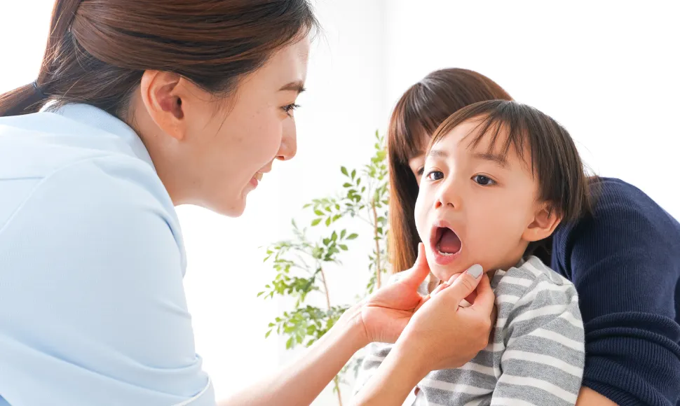 乳歯の虫歯を、軽く見ないでください